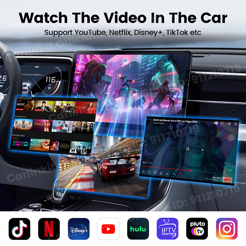 Android 11 Carlinkit Tbox Basic Netflix Ai Box Wireless Android Auto CarPlay QCM 2290 4-Cores 2G+16G For YouTube IPTV - Image 6