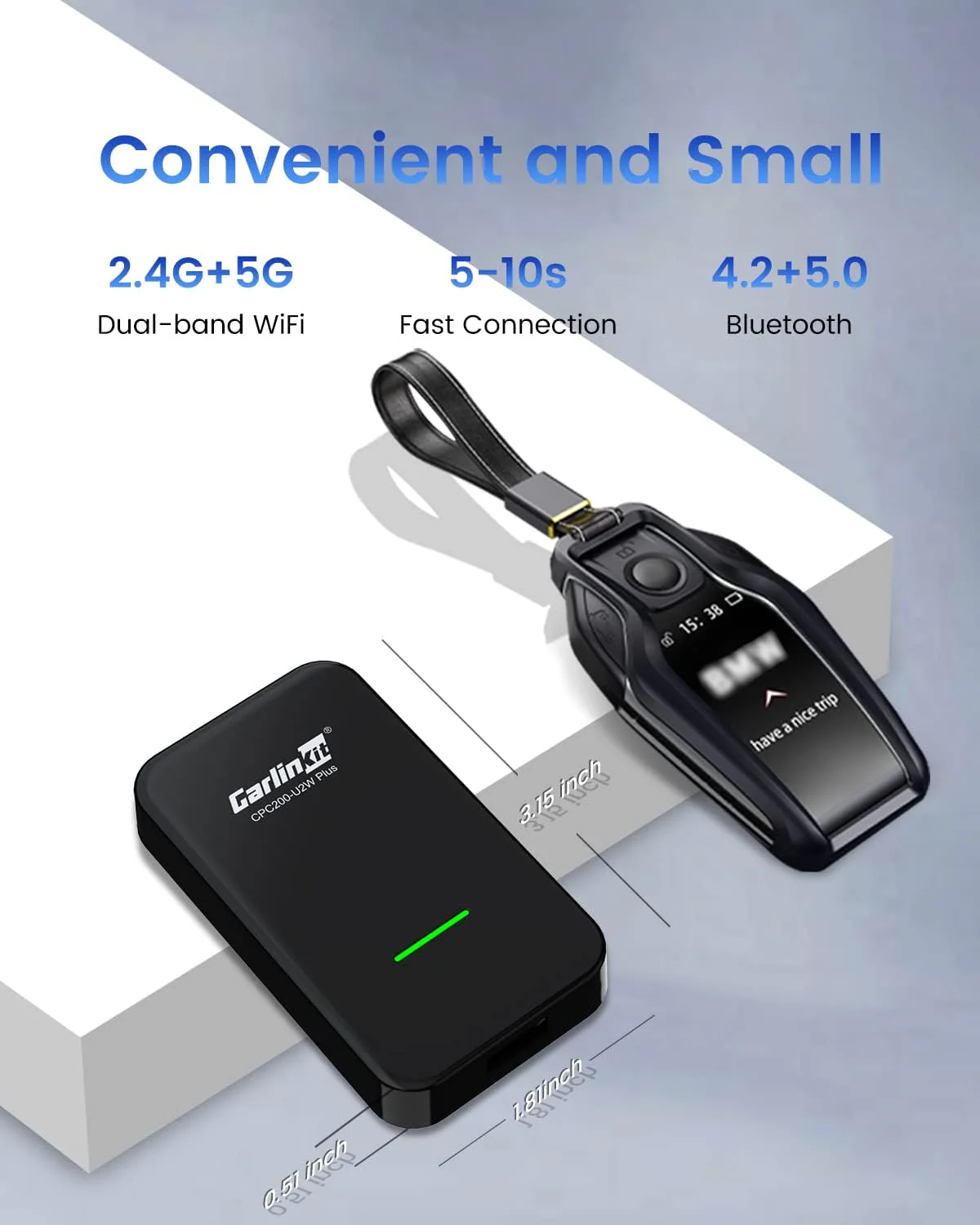 đ„đ„đ„Carlinkit 3.0 U2W Wireless carplay adapter for OEM factory wired carplay to wireless CPC200-U2W-PLUS - Image 5