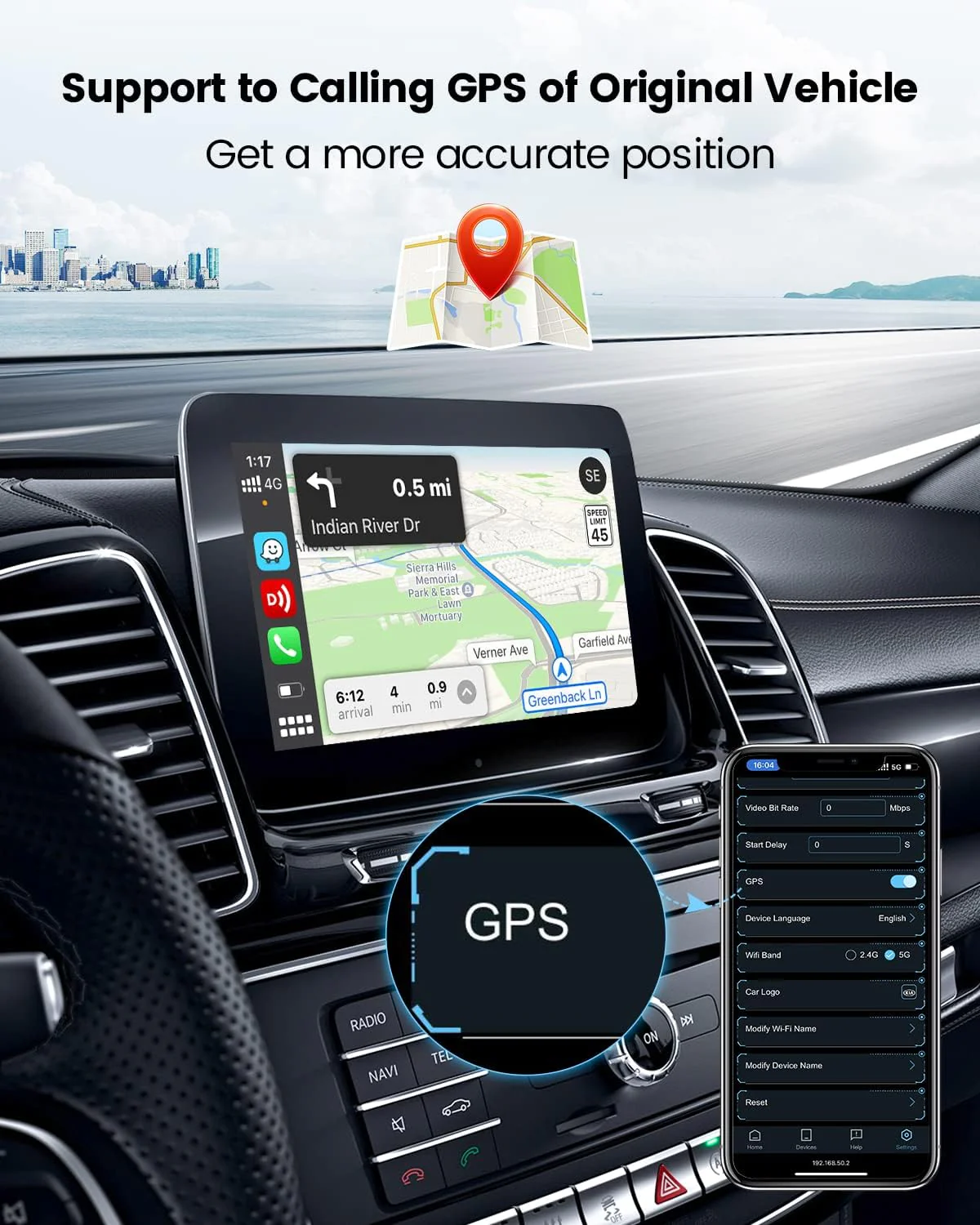 đ„đ„đ„Carlinkit 3.0 U2W Wireless carplay adapter for OEM factory wired carplay to wireless CPC200-U2W-PLUS - Image 8